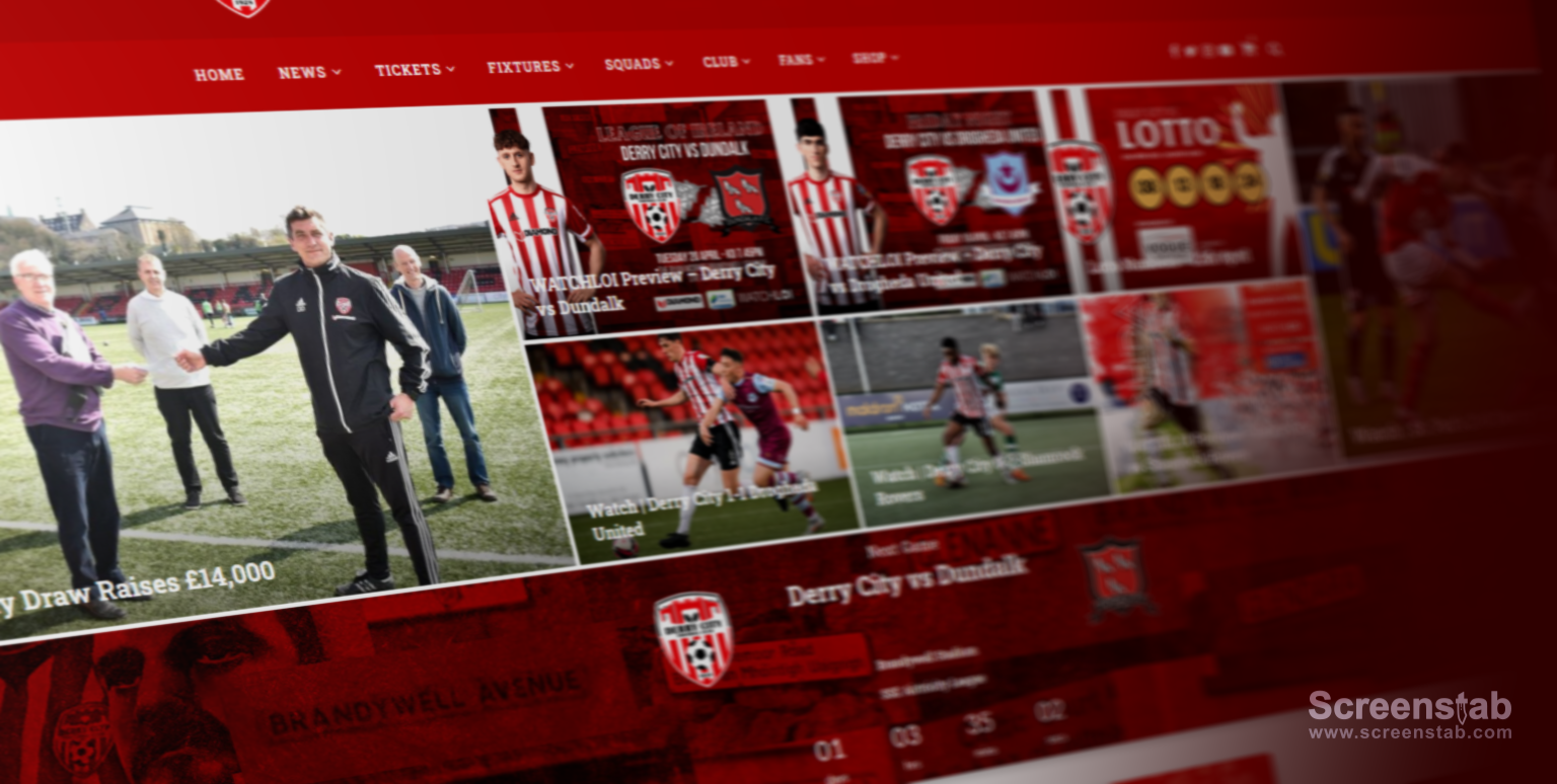 Derry City FC Website